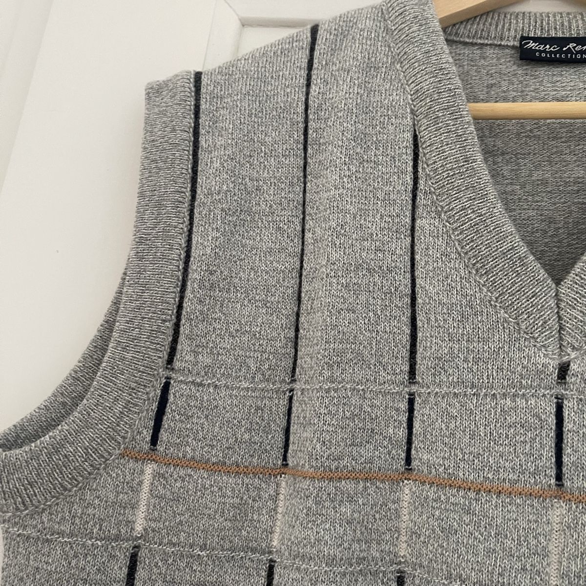 Gilet & Giacche: Marc Rene Collection Herren Weste Grau Größe 54 – Usato da Bern venduto da dek_7bjd 3