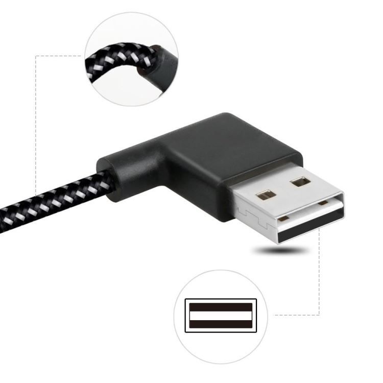 Altro: 2m 2A USB an USB-C / Typ-C Nylon-Weave-S – Nuovo e nell'imballaggio originale da Aesch BL venduto da Elektronik_Laden 4