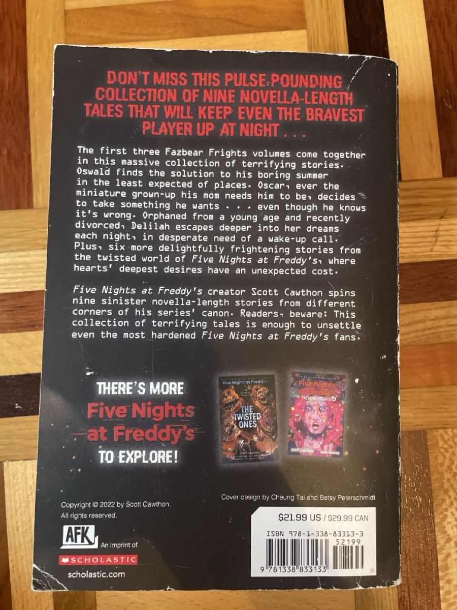 Bücher: FNAF book – Gebraucht aus Taverne von shalidar 1