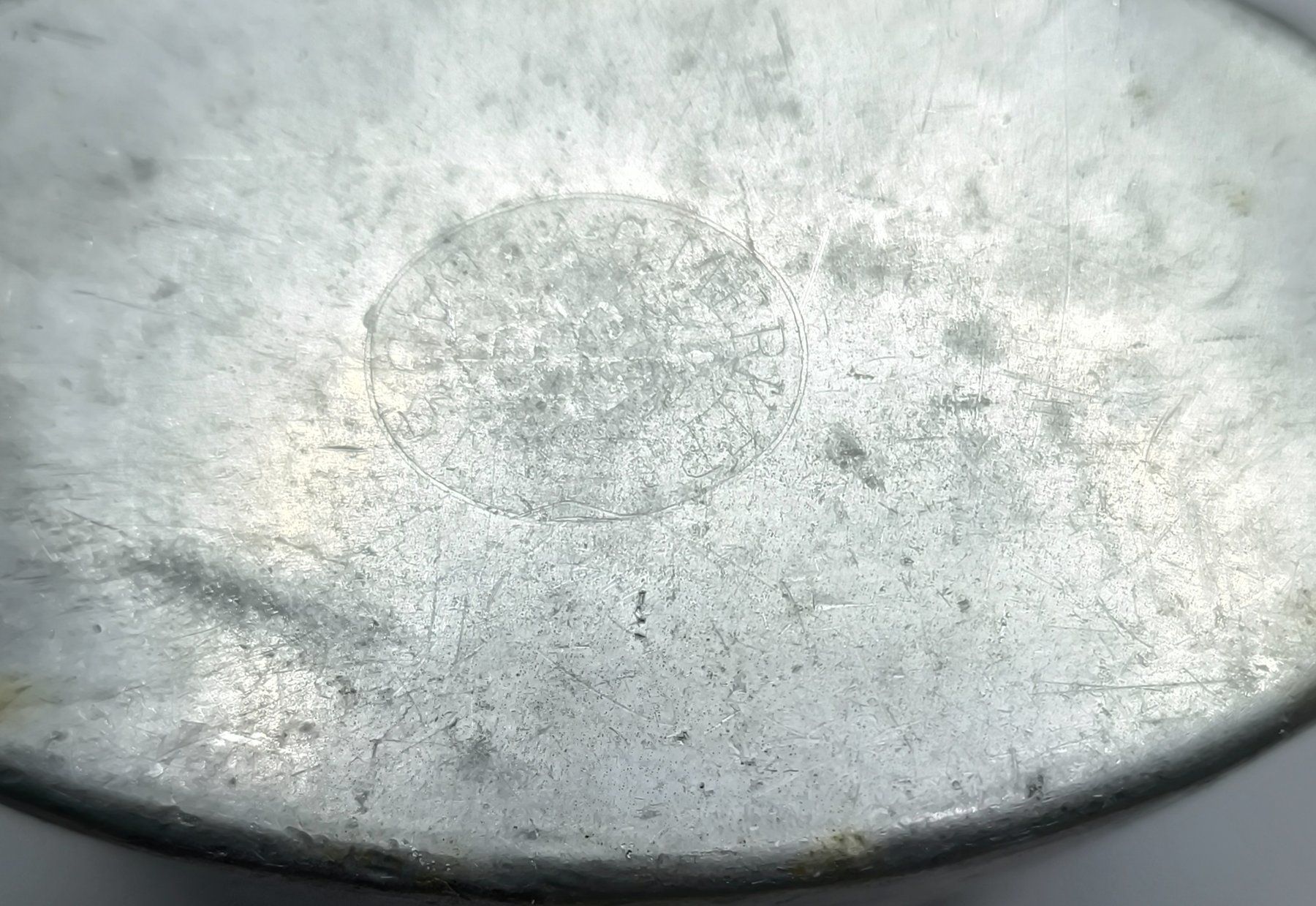 Schweizer Armee Bottiglie: Feldflasche Emaille 1929 mit Kaduceus-Stempel – Usato da Boniswil venduto da ilk_qkq5 8