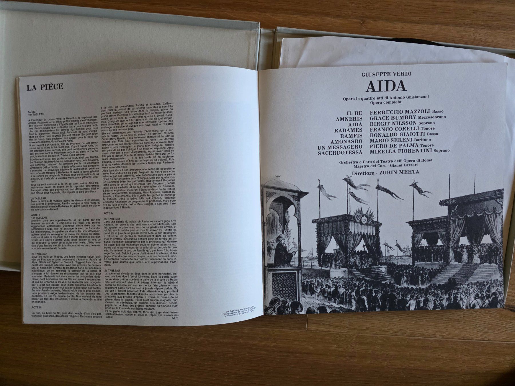 Dischi in vinile: LP Box Klassik Verdi AIDA 1967 – Usato da Walterswil BE venduto da Lonitti 9