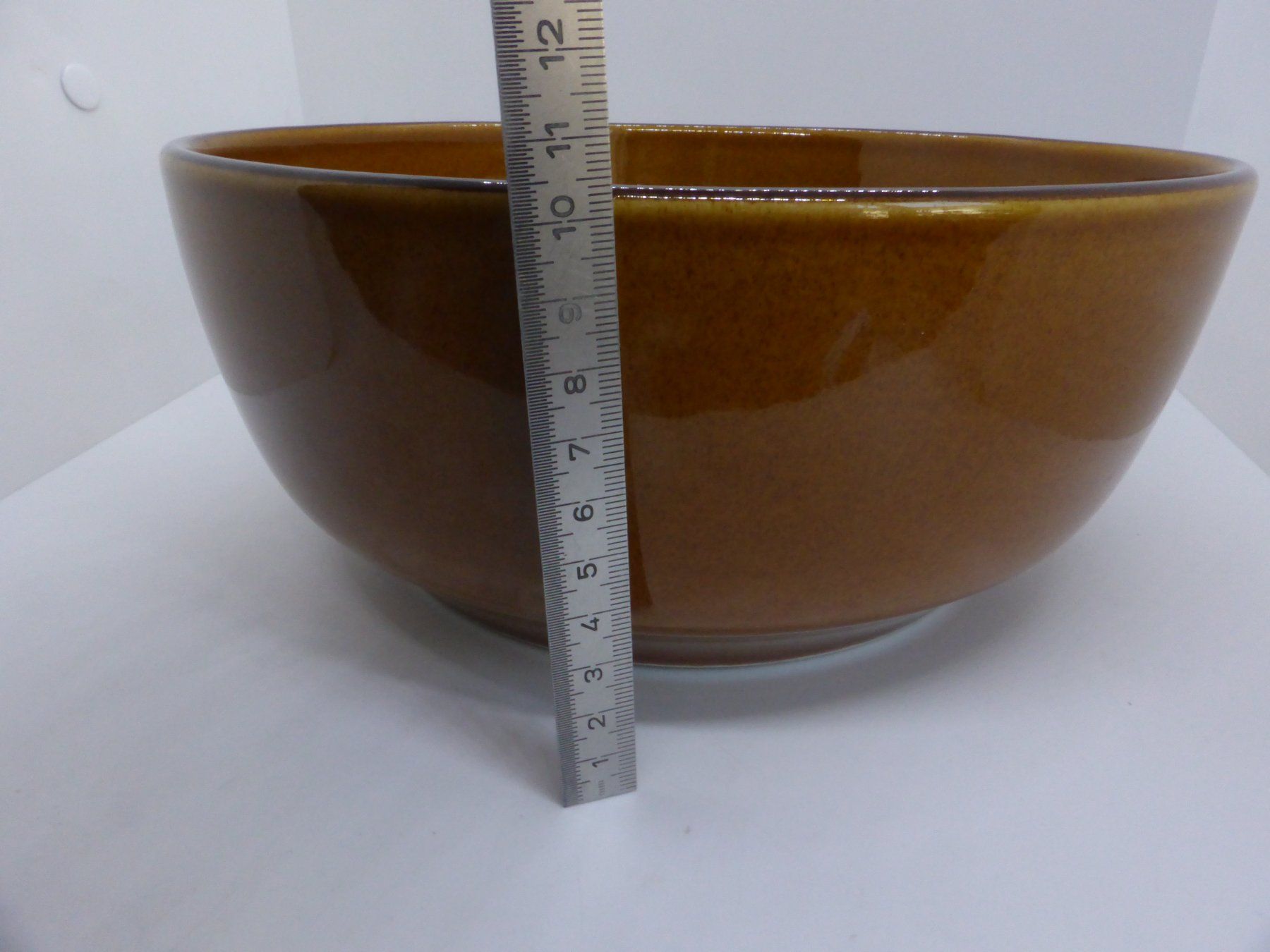 Rössler Ciotole: Rössler saladier brun uni, diamètre 23cm – Usato da Porrentruy venduto da Kim017 4