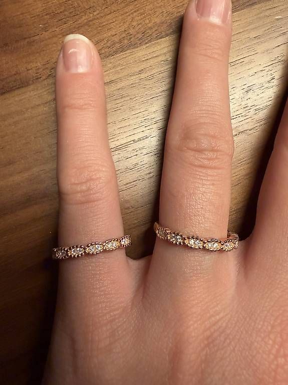 Ringe: Ungetragene Ringe in Rosegold – Gebraucht aus Zürich von LANAtEs 1