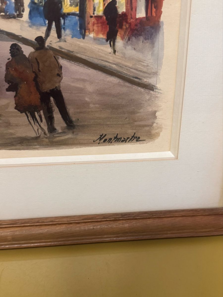 Tableaux: Aquarell Hand signiert Bild  – D'occasion à Schlieren par Freundlich02 4