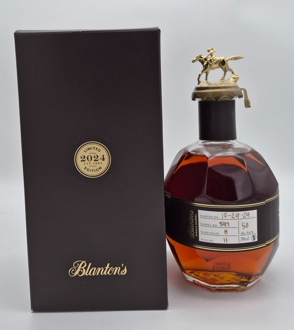 Spiritueux: Blanton's Barrel 597 – Neuf avec emballage d'origine à Le Locle par drinkshop