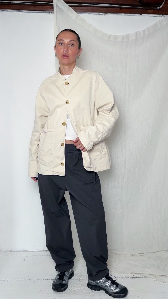 Giacche: Paloma Wool Jacket cream cotton blend size M – Usato da Knonau venduto da Grapesvintage