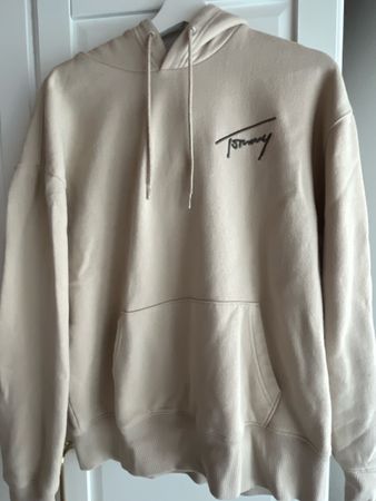 Tommy Hilfiger: Kaputzenpulli beige, Grösse S