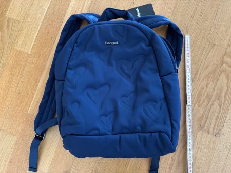 Neuer blauer Desigual Rucksack mit Herzchen 💙 NP 89.- 💕