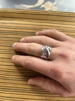 Ring Silber 925 mit Rubinen