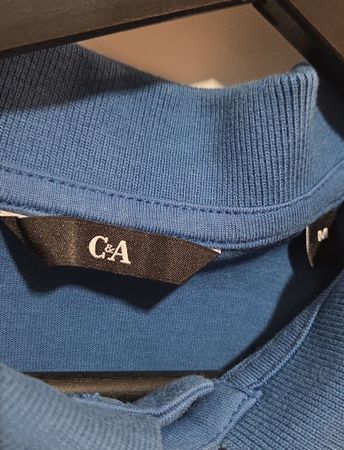 Herren Polo Shirt C&A blau Grösse M neuwertig
