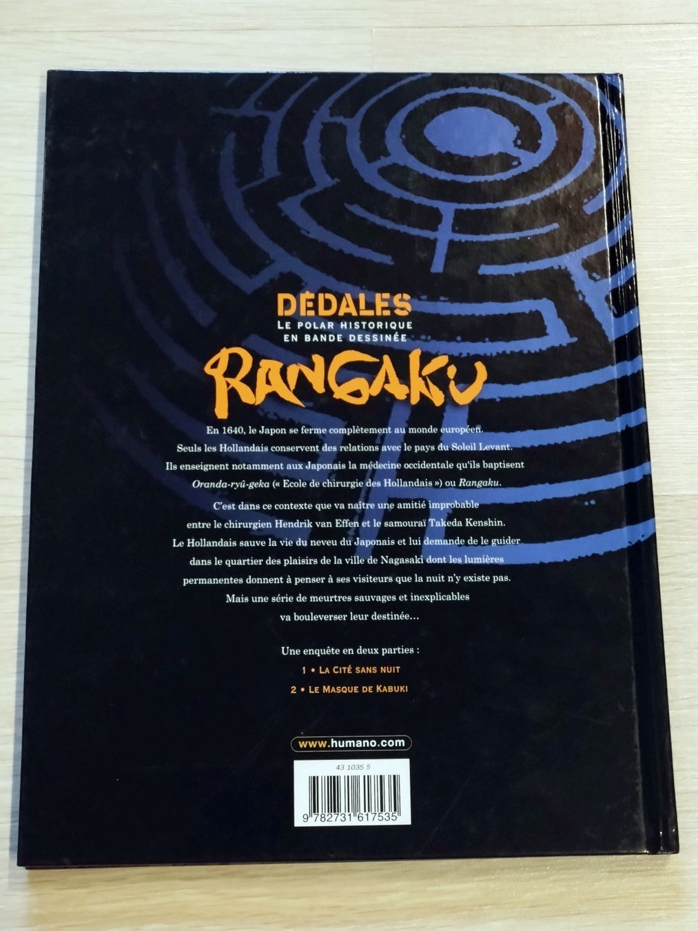 Fumetti: Rangaku tome 1 La cité sans nuit EO  – Usato da Farvagny-le-Grand venduto da LaCaverne 1