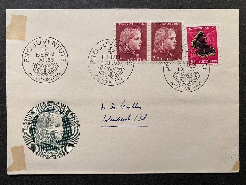 Tutti i francobolli: Los 51 Pro Juventute Ersttagsstempel – Usato da Niederweningen venduto da rimicanardo 2