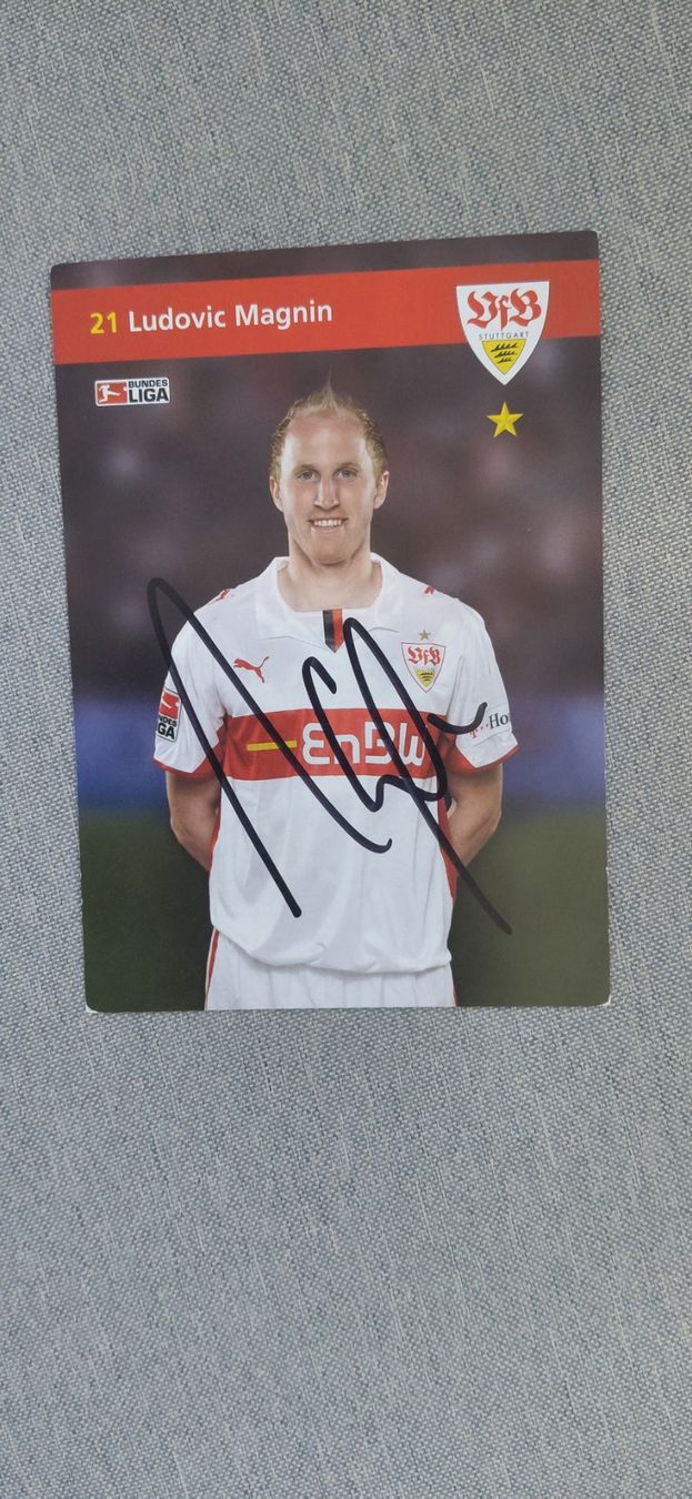Autografi: Autogrammkarte Ludovic Magnin – Usato da Schmerikon venduto da Olympia04