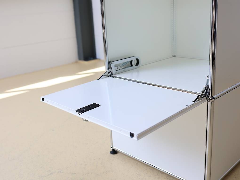 Guardaroba: USM Garderobe in Reinweiss – Usato da Meinisberg venduto da atelier_TILIJA 3