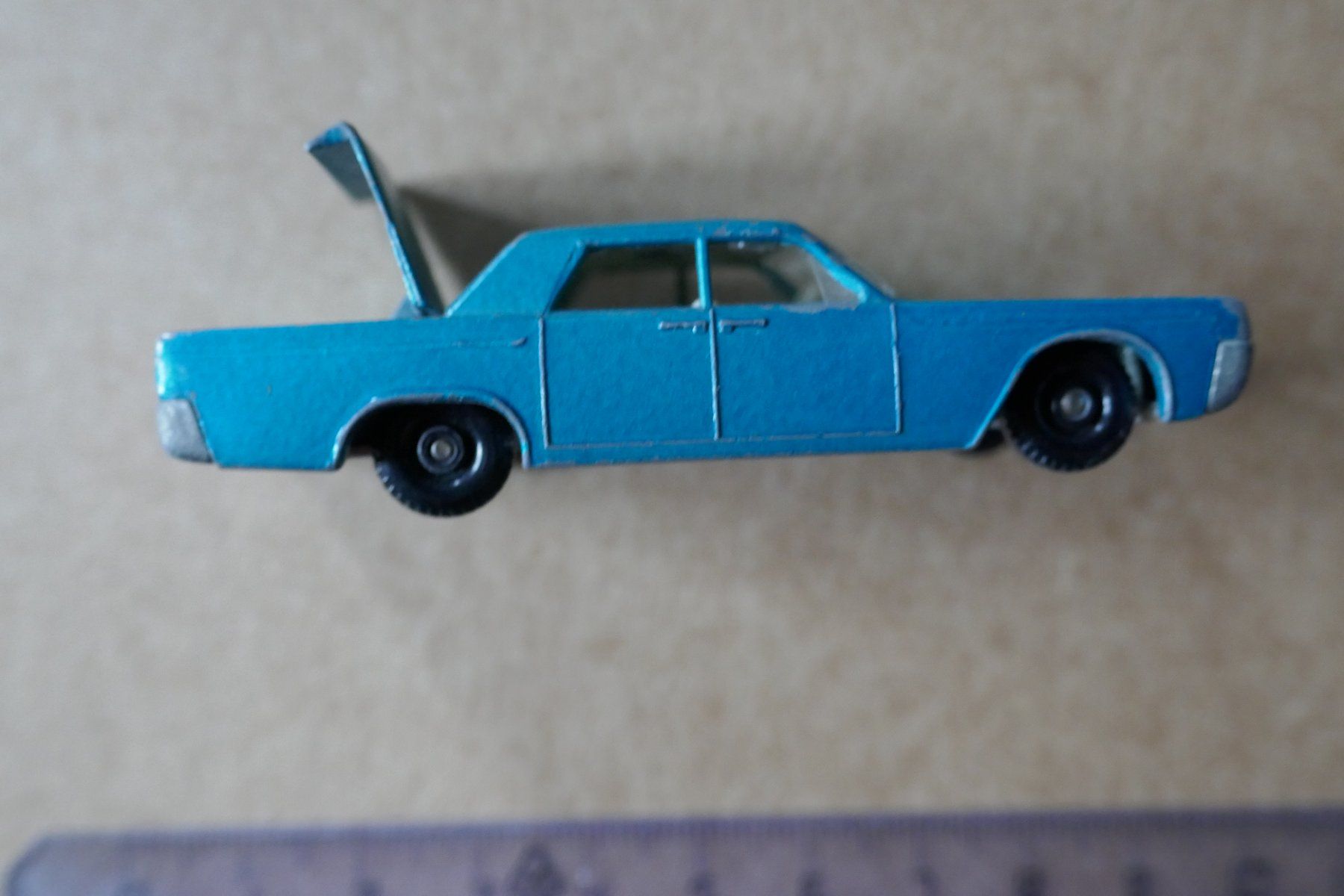 Matchbox Modellini d'auto: Matchbox Lesney ,  Lincoln   Continental – Usato da Madiswil venduto da ML911 2