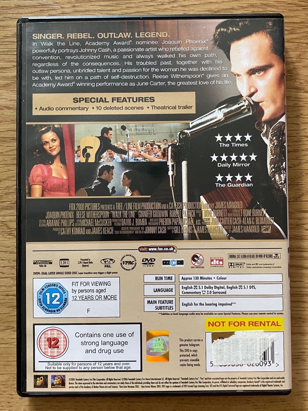 Alle DVDs: Walk The Line DVD EN – Gebraucht aus Rafz von SaintCruz 1