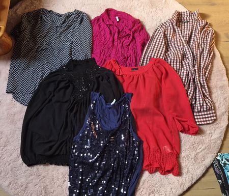 10 Damen Oberteile Grösse L/XL 