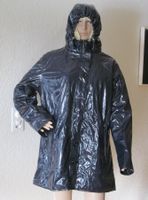 NEU dunkelblauer Lackmantel Wintermantel von Bermudes XL