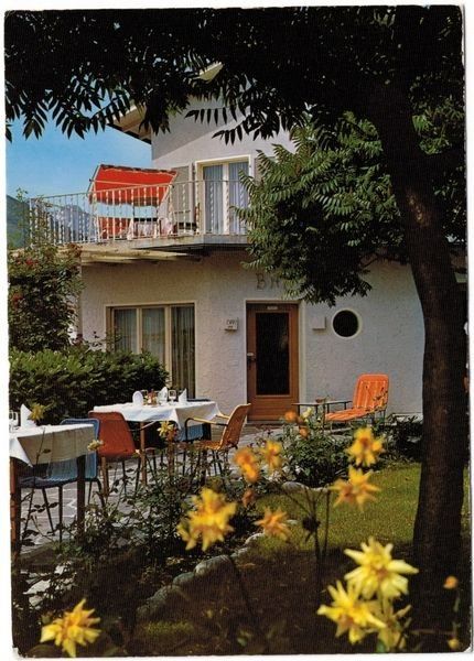 Cartoline postali: Cavigliano, Pensione da Peppino, circolata 1974 – Usato da Frauenfeld venduto da POML