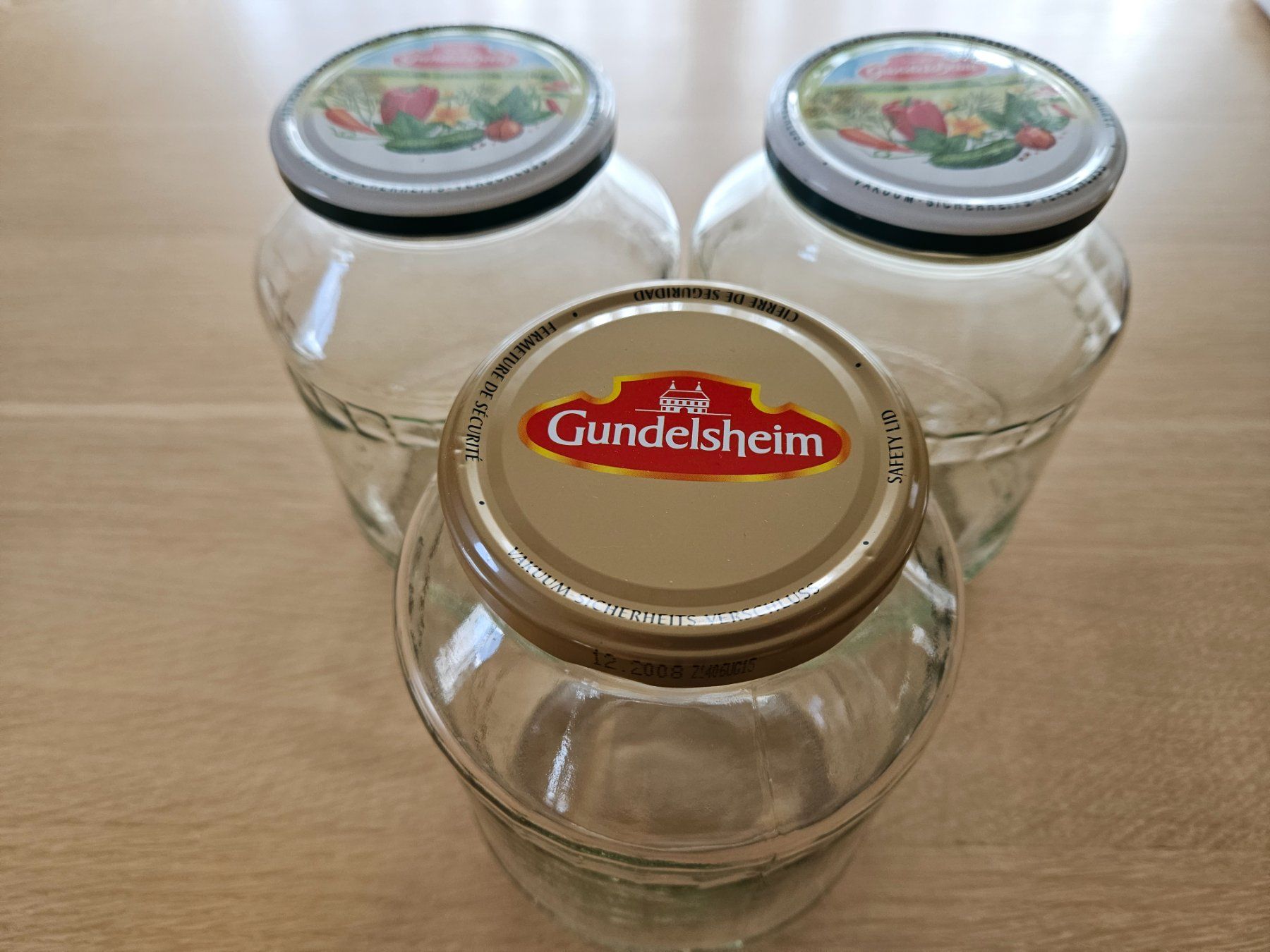 Contenitori & Simili: Drei gebrauchte "Einmach"gläser – Usato da Boswil venduto da Pjatla 2