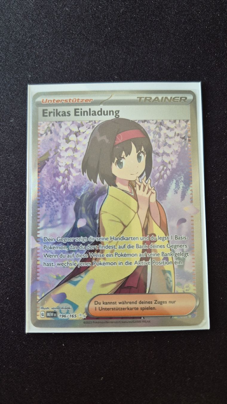 Pokémon Sammelbilder & Trading cards: Erikas Einladung 196/165 – Neu (gemäss Beschreibung) aus Sursee von Barclays93