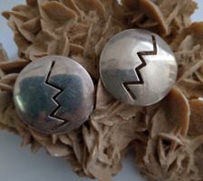 OHRRINGE RUND SILBER 925  GROSS