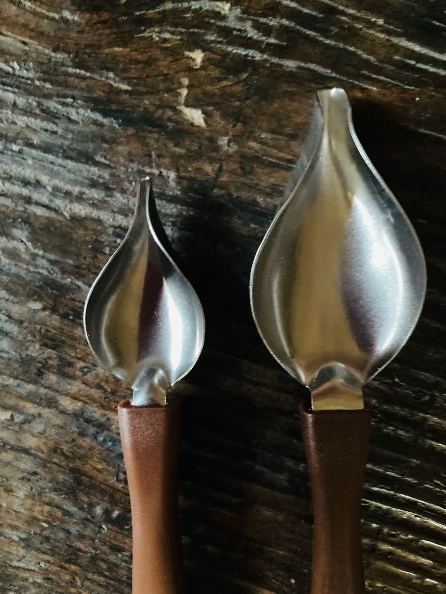Cucchiai: Lot de 2 cuillères à décorer  – Nuovo e nell'imballaggio originale da Ardon venduto da hel_2sxp 3