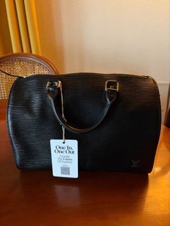 Louis Vuitton speedy cuir noir
