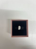 Charm Silber mit Steinen Glitzer Anhänger zu Armband