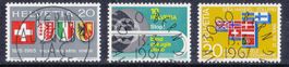 1965+1967 ERSTTAG  VOLLSTEMPEL TOP Zustand SBK 47Fr.