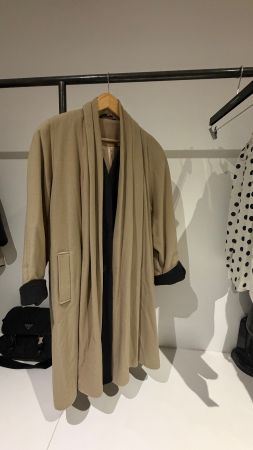 Manteau laine vintage des années 80