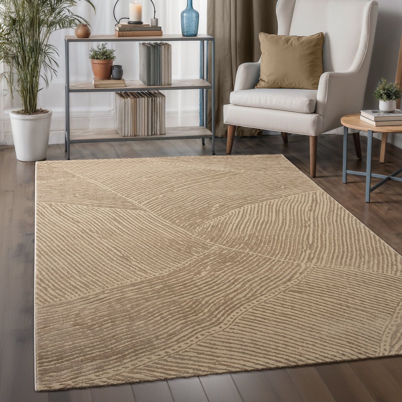 Tappeti: Moderner Teppich, abstraktes Muster, Wohnzimmer 160x220cm – Nuovo e nell'imballaggio originale da Reinach AG venduto da carpethouse 8