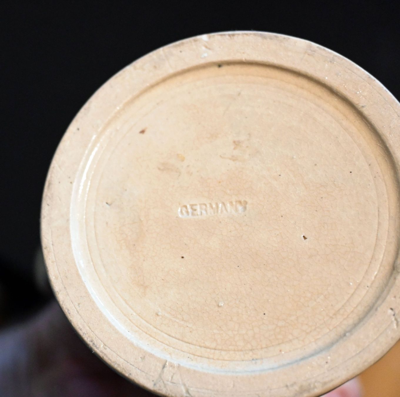 Caraffe: Alter Krug mit Inschrift – Usato da St. Gallen venduto da playitagain 3
