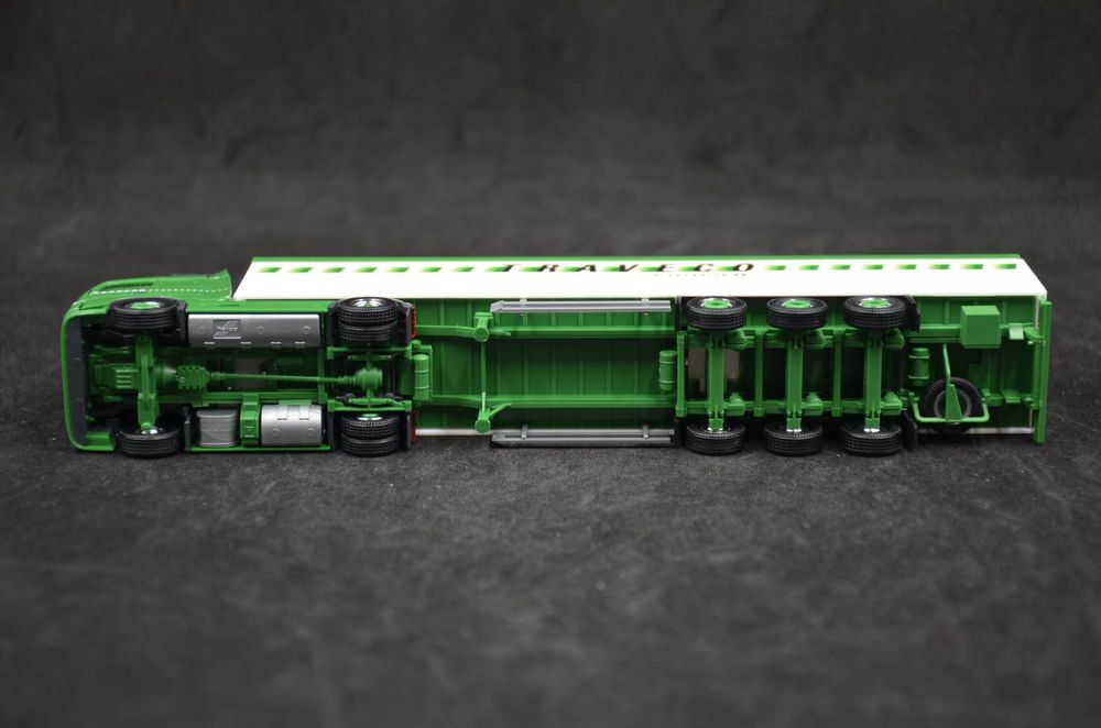 Herpa 121224 - Volvo FH GL XL Schubboden-Sattelzug Lüdecke | W