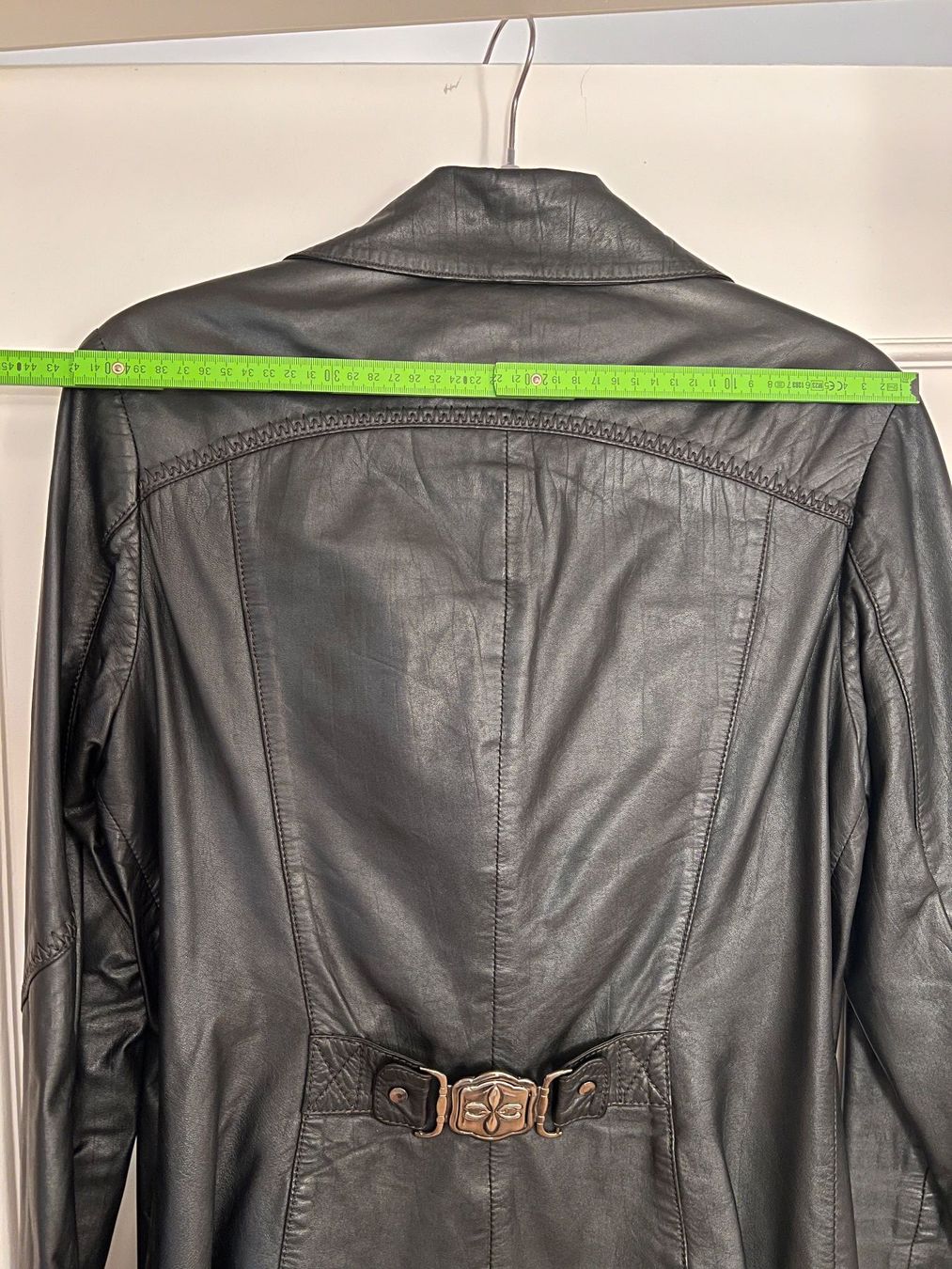 Giacche: Damen Echter Lederjacke, anthrazit, Gr L – Usato da Wallisellen venduto da kar_6vlq 4