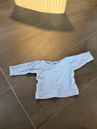 Lilano Pullover Schurwolle blau Grösse 86