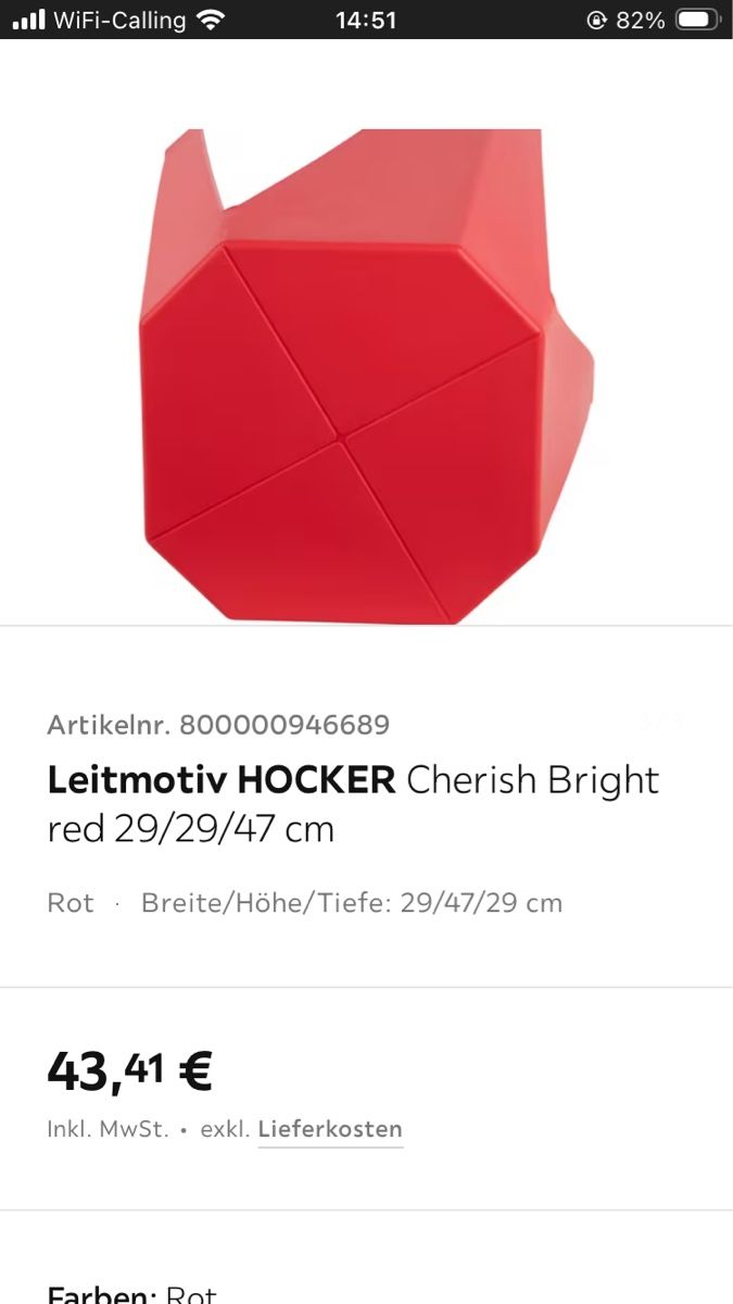 Hocker: Hocker – Neu (gemäss Beschreibung) aus Zürich von benebiene 4