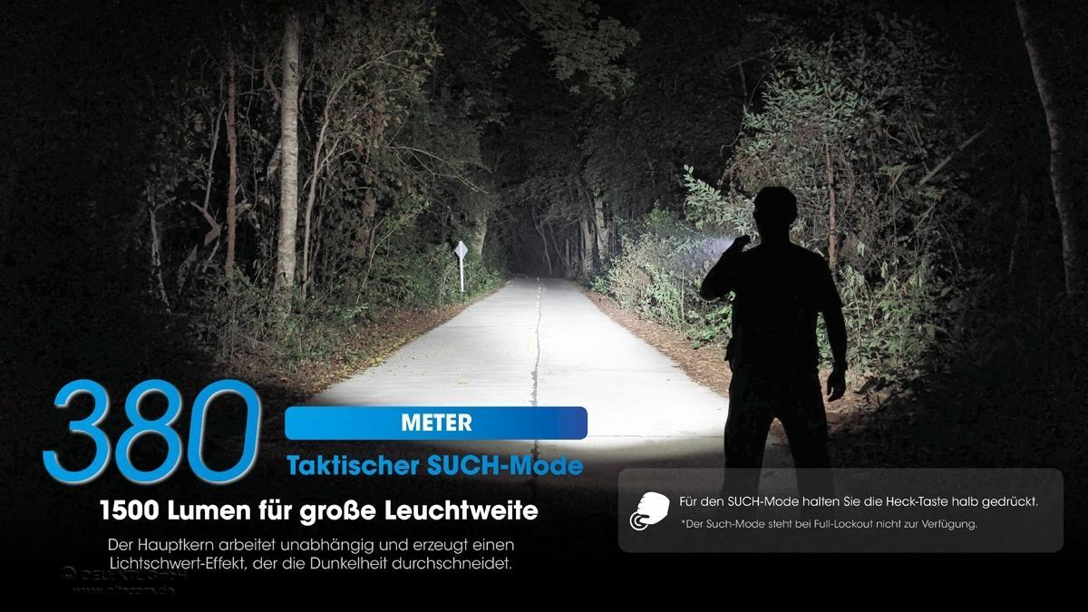 NiteCore Lampade: Nitecore EDC31 - 3500 Lumen -kompakte, extrastarke EDC-Lampe – Nuovo e nell'imballaggio originale da Grüningen venduto da Prolumin 2