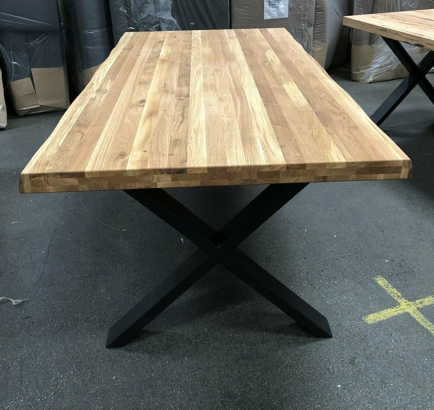 Tavoli: BAUMKANTENTISCH  EICHE GEÖLT 220cm*100cm 799.- – Nuovo e nell'imballaggio originale da Recherswil venduto da Moebel_Outlet 2