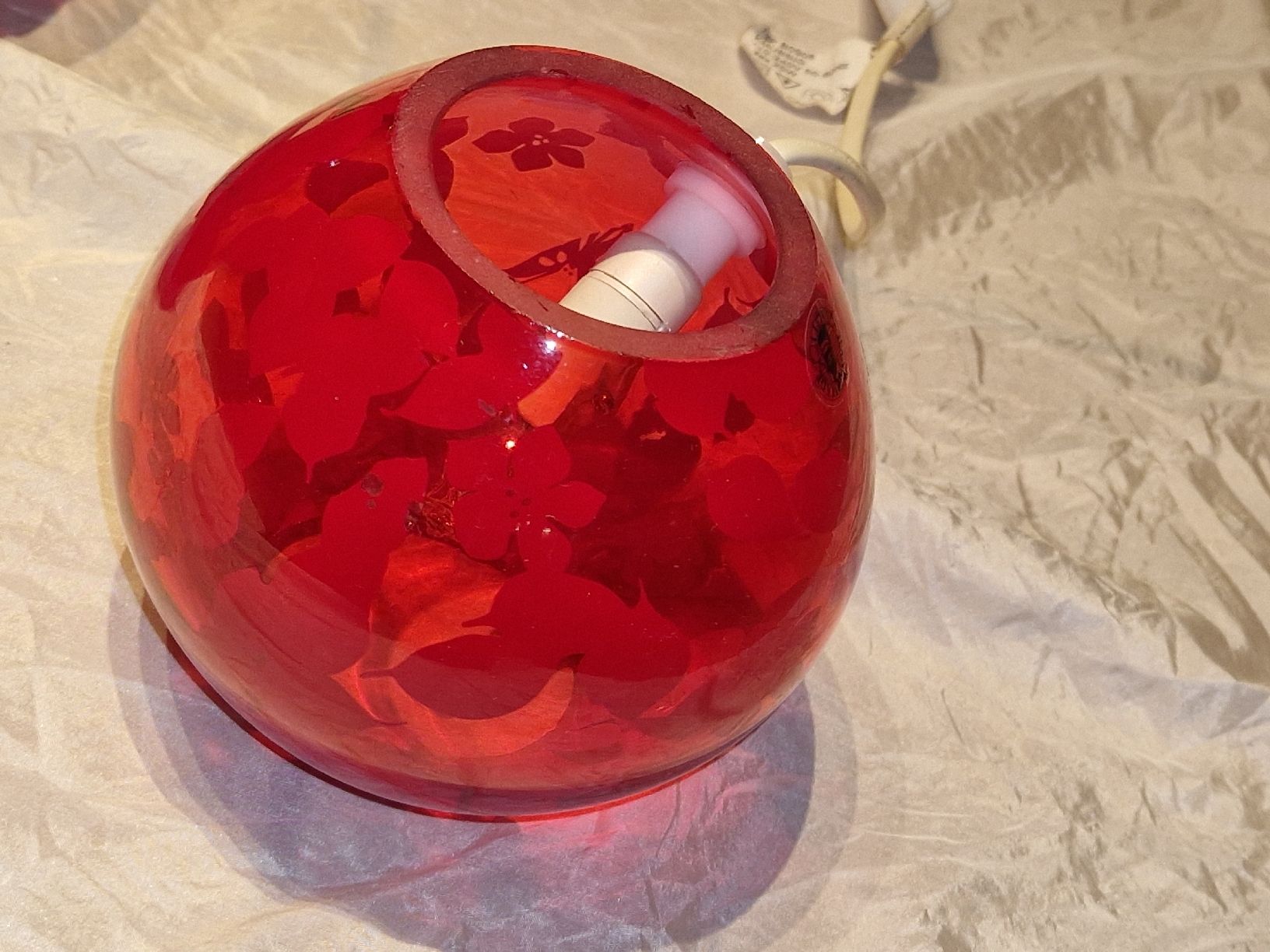 Ikea Lampade: 2x IKEA Knubbig rote Kugelleuchten - Deko . – Usato da Willisau venduto da mar_j55v 2