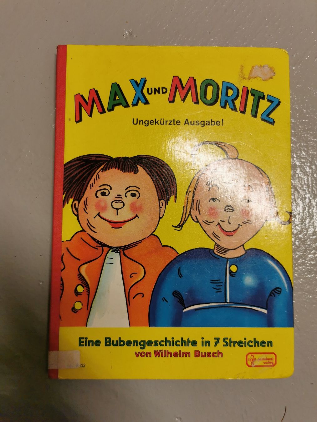 Bücher: Max und Moritz - Wilhelm Busch – Gebraucht aus Mönchaltorf von DiaPG