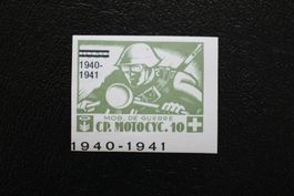 CP. MOTOCYC. 10 MOB. DE GUERRE geschnitten - speziell