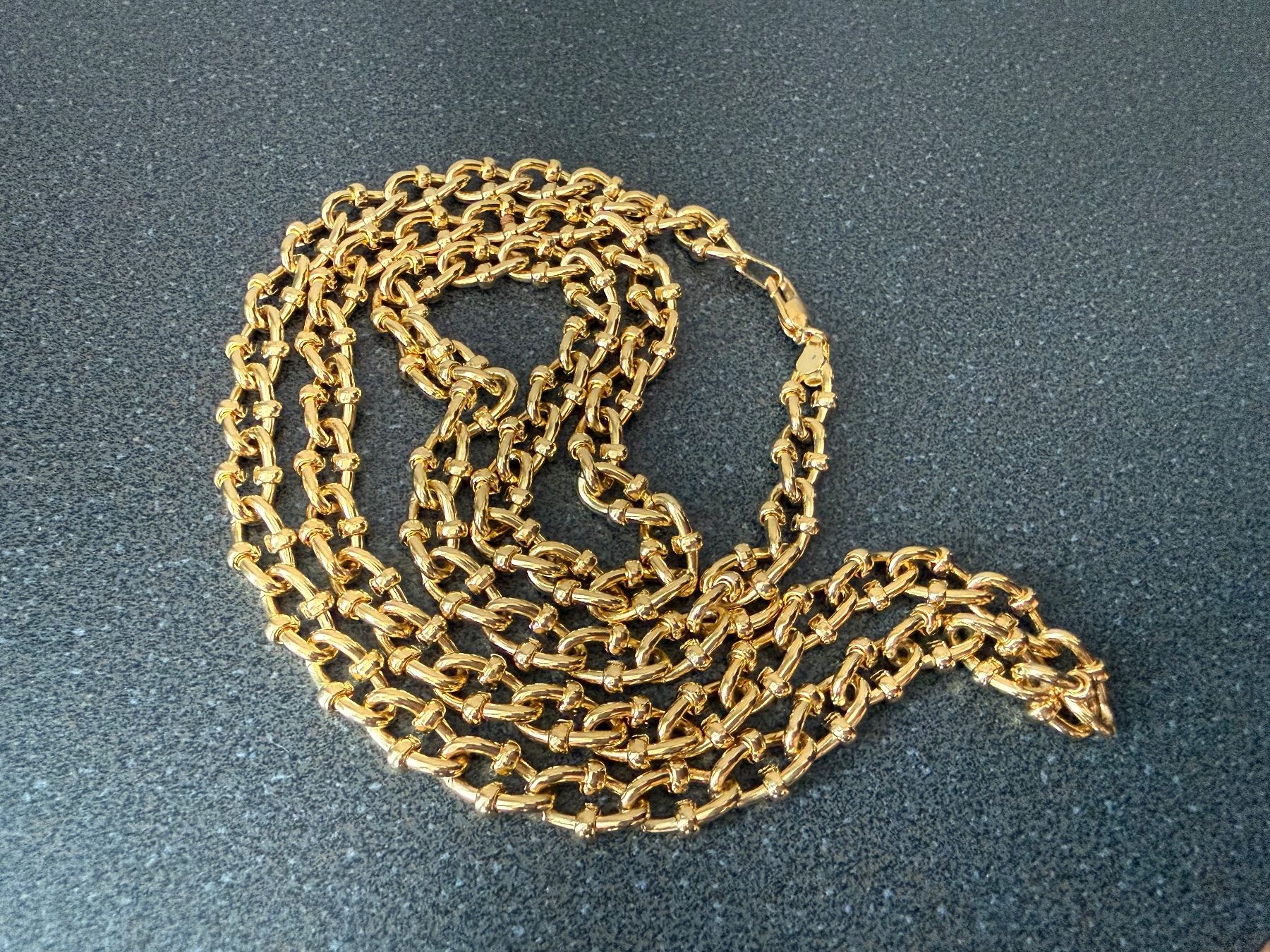 Catenine: Vintage Halskette – Usato da Lamone venduto da LaCantinaMagica 3
