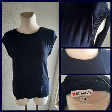 ***STREET ONE*** Blusenshirt Gr 42 blau