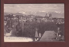 LAUSANNE et les Alpes - 1919
