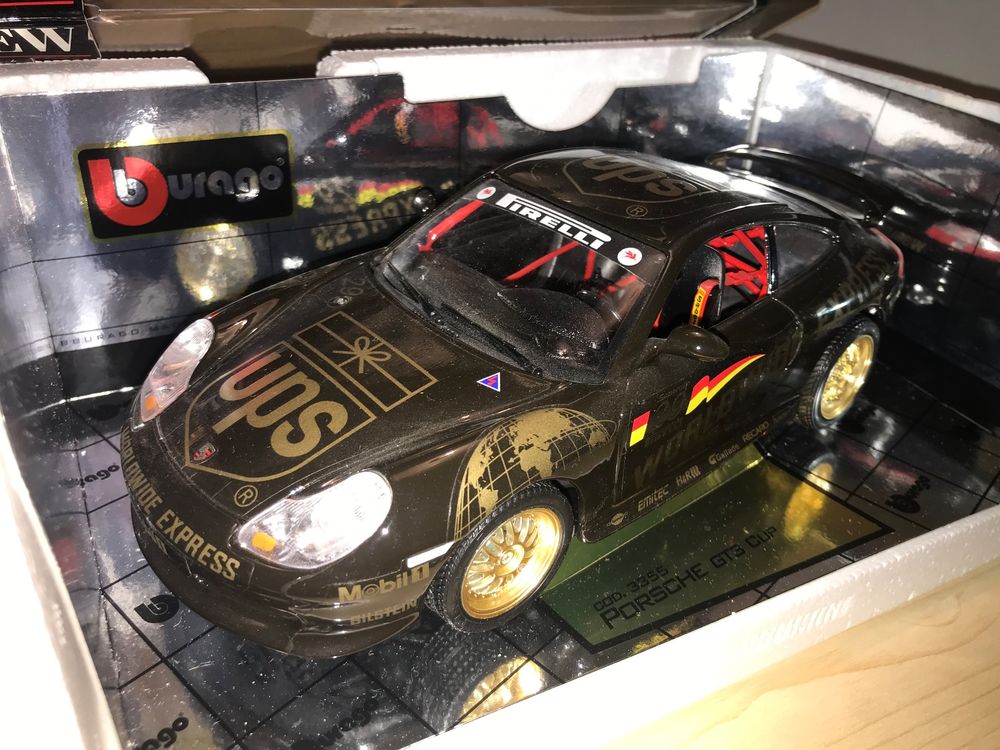 Porsche 911 GT Scalextric GT Super Cup – 1/43, Miniature Circuit Rare