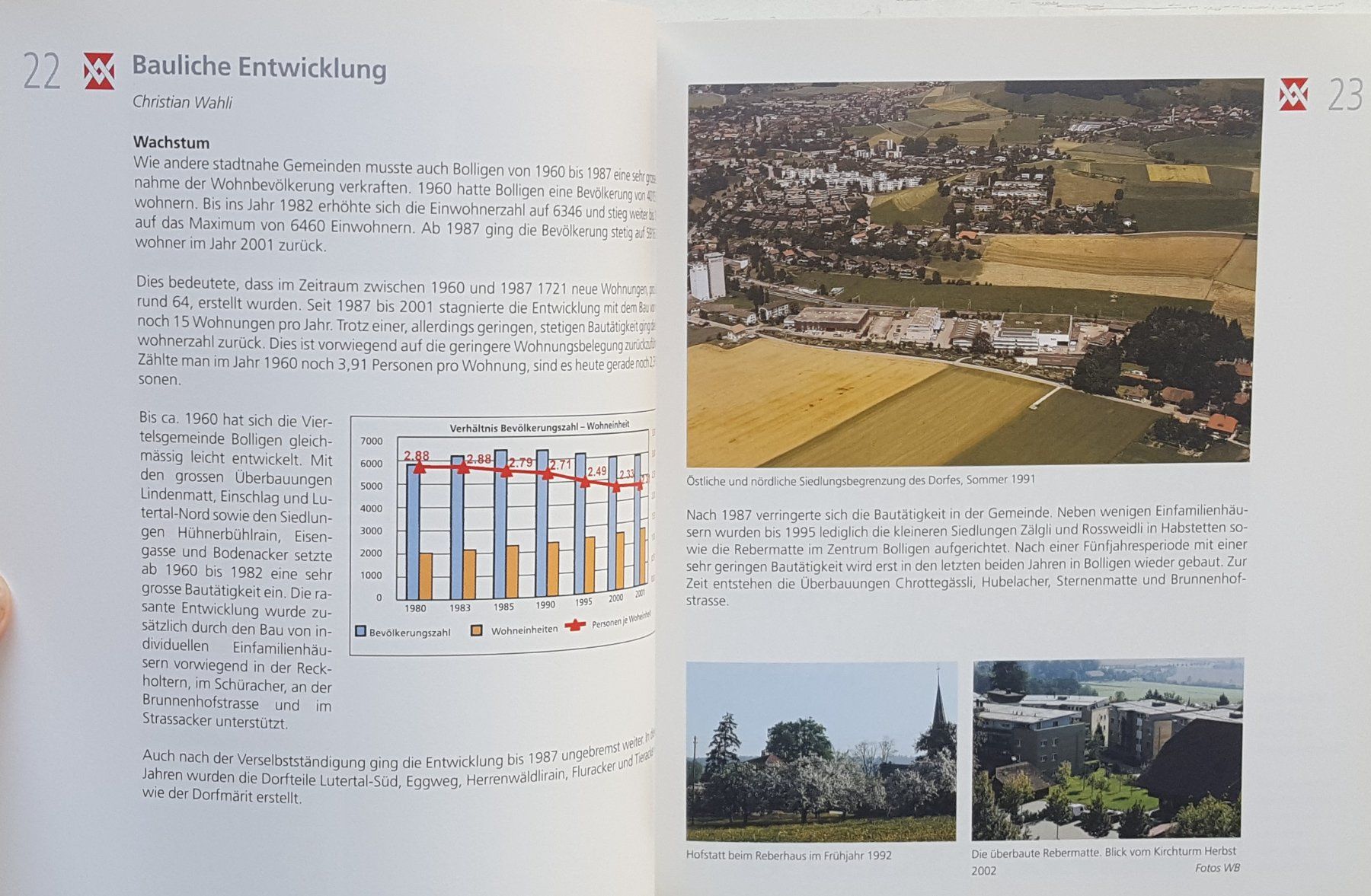 Bücher: 20 Jahre Einwohnergemeinde Bolligen BE, 1983-2002 – Neu (gemäss Beschreibung) aus Bern von Mattthias 6