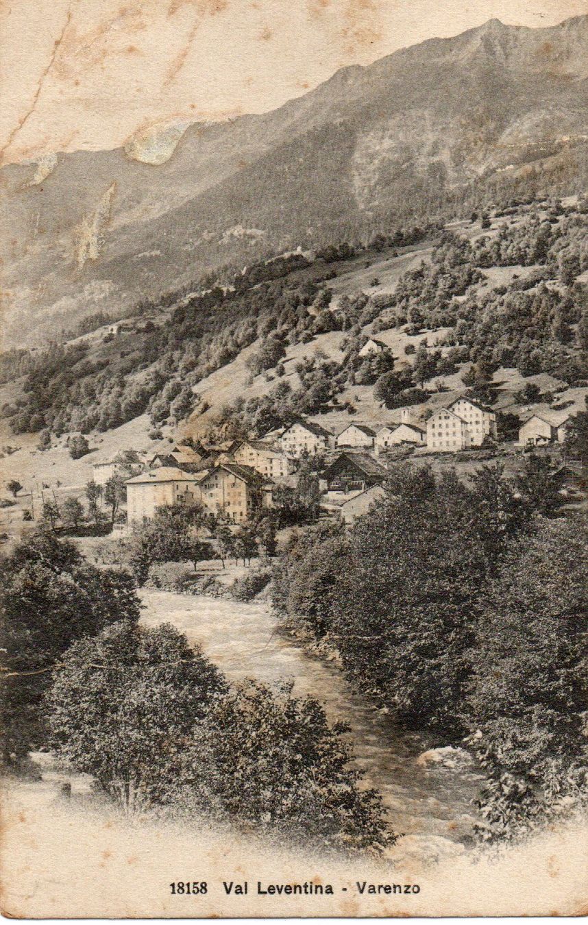 Cartoline postali: Varenzo - Val Leventina – Difettoso da Melano venduto da pisonsdro