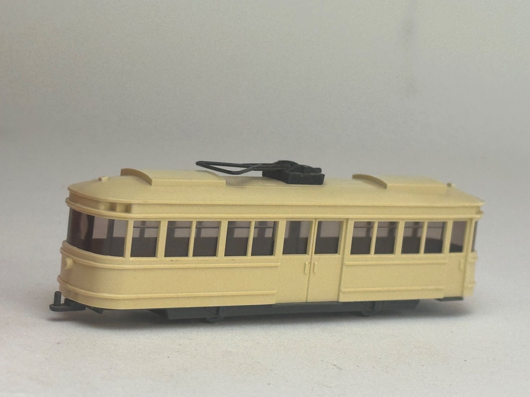 Wiking Modellini d'auto: HR--Wiking Strassenbahn Triebwagen Veteran hellbeige – Usato da Elm venduto da Wikmtz 1