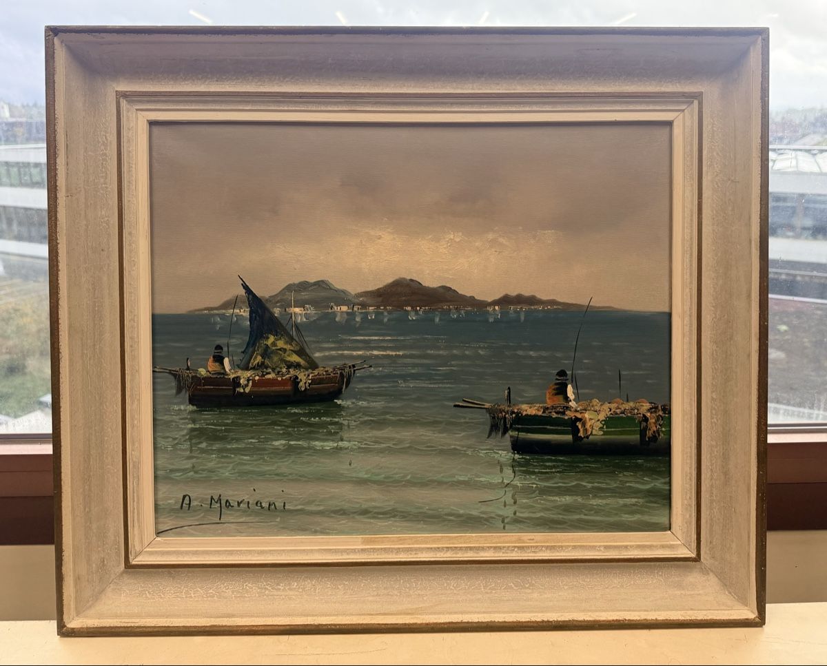 Tableaux: Ölgemälde von A. Mariani  – D'occasion à Solothurn par NUVICO 2
